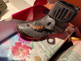 Botas Specialized Defroster Negras/Naranjas