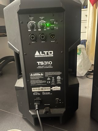 2 Altavoces Alto Professional TS310 + 1 Trípode