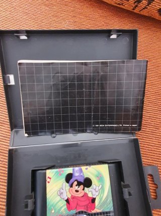 Fantasía Sega Mega Drive Cartucho