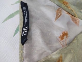 Vestido Zara floral XXL