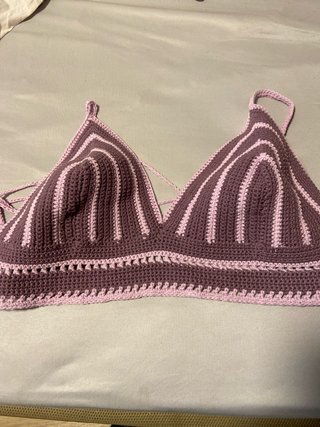Top de crochet hecho a mano