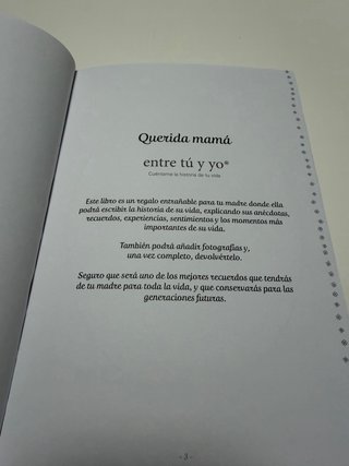 Querida mamá: Entre tu y yo