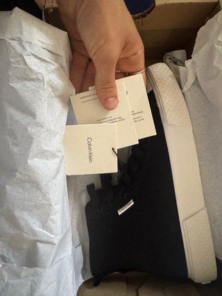 Zapatillas Calvin Klein Negras y Blancas