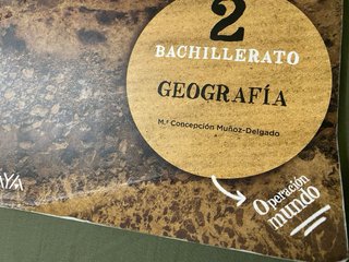 Libro de Geografía 2º Bachillerato