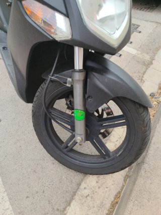 Moto Scooter 125cc Negra