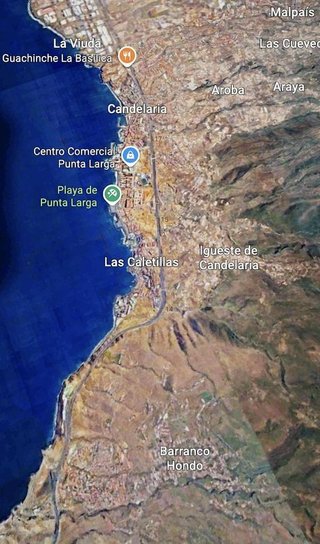 Terreno en venta en Igueste de Candelaria en Candelaria