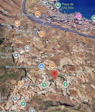 Terreno en venta en Igueste de Candelaria en Candelaria