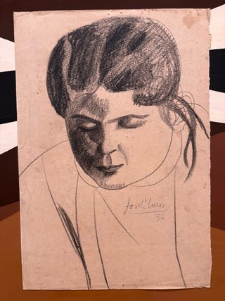 Jordi Curós - Retrato Original 1954