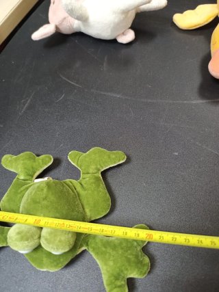 PELUCHE RANA RIBBIT COLECCIÓN PILLOW PALS