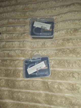 Lote 2 candados transparentes para cerrajería
