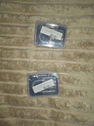 Lote 2 candados transparentes para cerrajería