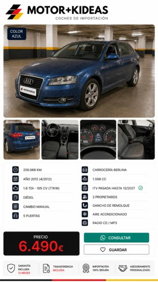 Audi A3 2012