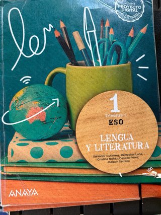 Libro de texto 1°ESO IES Alejandria TORDESILLAS