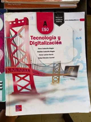 Libro de texto 1°ESO IES Alejandria TORDESILLAS