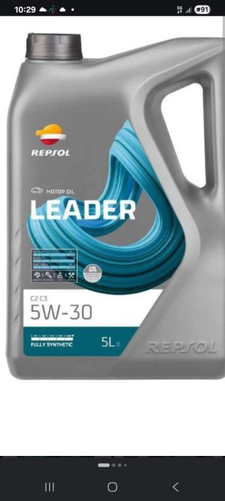 Aceite Repsol Motor Leader 5W-30 5L  Nevo