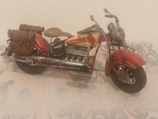 Motocicleta Indian Metálica Estilo Cruiser