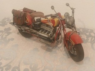 Motocicleta Indian Metálica Estilo Cruiser