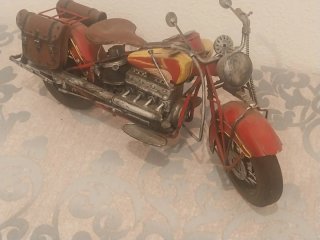 Motocicleta Indian Metálica Estilo Cruiser