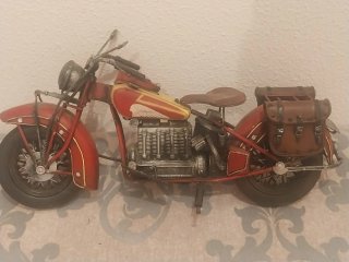 Motocicleta Indian Metálica Estilo Cruiser