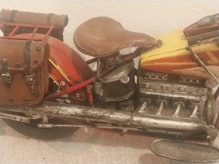 Motocicleta Indian Metálica Estilo Cruiser
