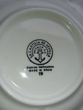 Juego de fumador La Cartuja de Sevilla Años 70/80