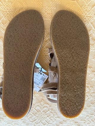 Sandalias Zara Piel Talla 38