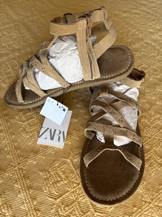 Sandalias Zara Piel Talla 38