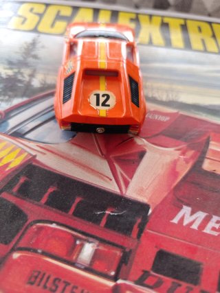 Carrocería Scalextric Wankel Exin Naranja
