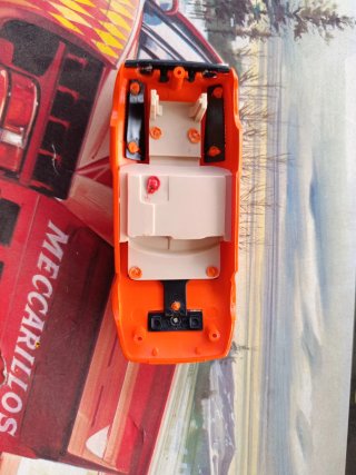 Carrocería Scalextric Wankel Exin Naranja
