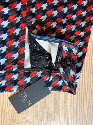Zilch Amsterdam – Houndstooth A-Line Skirt –