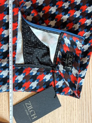 Zilch Amsterdam – Houndstooth A-Line Skirt –