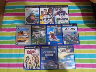 Lote 10 juegos PlayStation 2