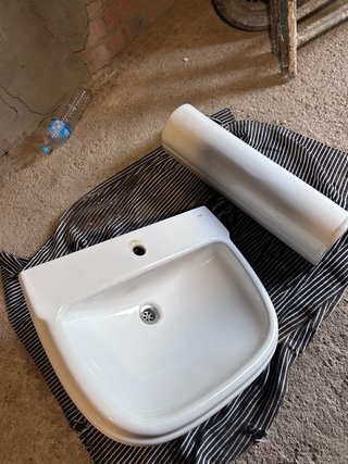 Lavabo Roca Blanco Porcelana