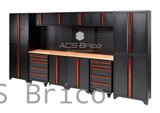 Conjunto Taller 6 Módulos S/Madera Alyco Orange 129797