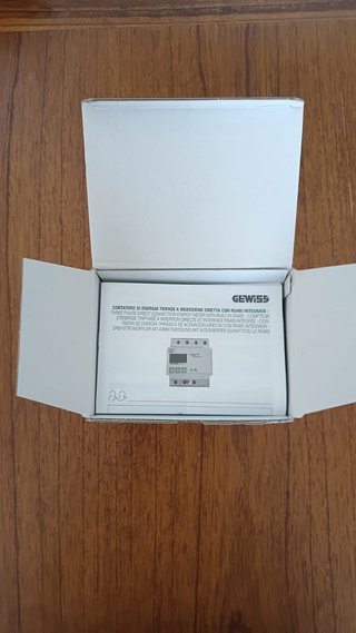Contador Energético Trifásico Gewiss GWD6817