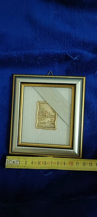 Quadretto Decorativo Oro Argento