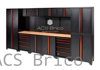 Conjunto Taller 6 Módulos S/Madera Alyco Orange 129796