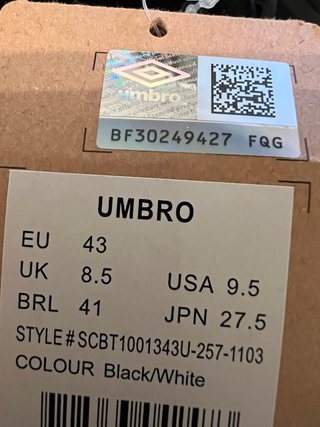 Zapatillas UMBRO nuevas OFERTA