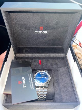 Tudor Royal 41mm Set Completo Azul
