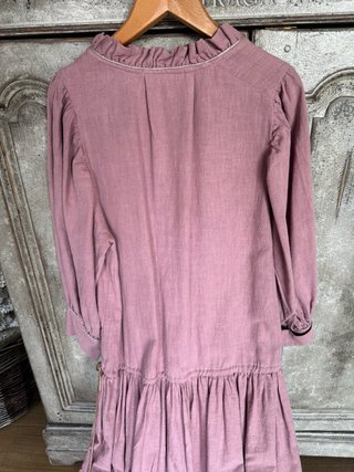 Vestido BO-STAR rosa empolvado