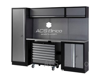 Conjunto Taller 4 Módulos S/Inox Alyco 129805
