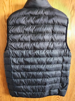 Chaleco acolchado gris S