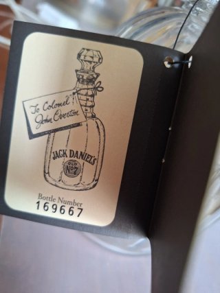Botella Jack Daniel's Old N°7 Vacía