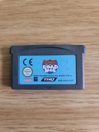 The Simpsons Road Rage GBA + Manual