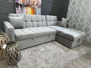 Sofá cama gris 210cm