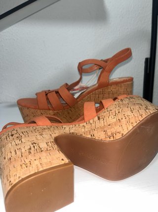 Tacones Stradivarius Naranja