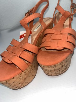 Tacones Stradivarius Naranja