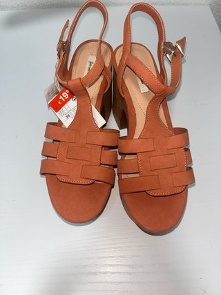 Tacones Stradivarius Naranja