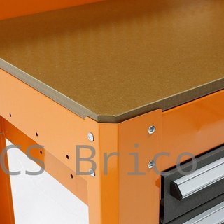 Mesa Trabajo Metálica Tres Cajones Alyco 170798