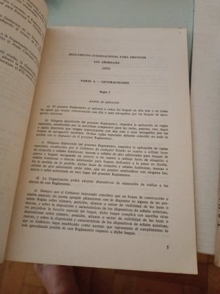 Tablas útiles al navegante / Prevenir Abordajes